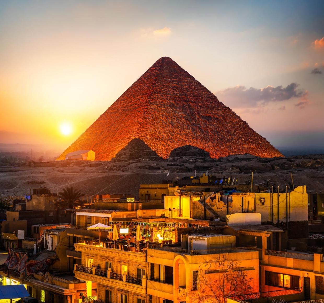 Alaa Eldein Pyramids Lights Hotel Kafret el-Gabal Exterior photo